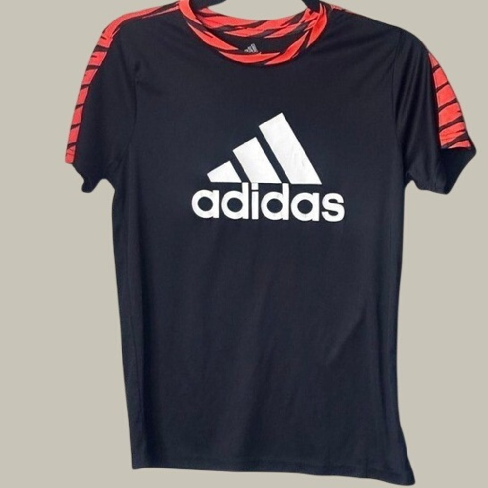 Adidas Kids Black Sporty Top Size Large 14/16